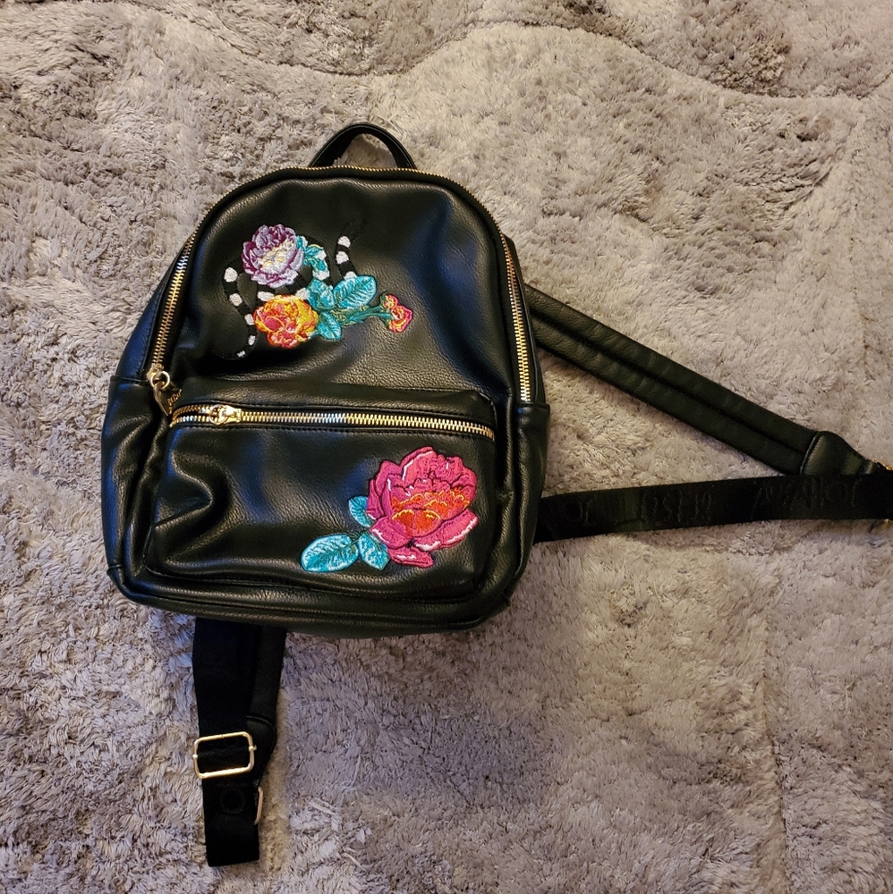 Betsy Johnson Leather Backpack